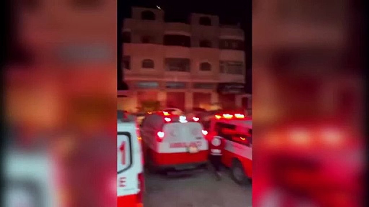 İsrail bu kez Kudüs Hastanesi'nin yakınına bomba attı