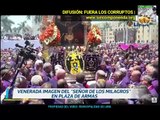 HOMENAJE DE LA MUNICIPALIDAD DE LIMA Y EL ALCALDE LÓPEZ ALIAGA AL SEÑOR DE LOS MILAGROS