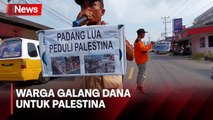 Galang Dana Kemanusiaan untuk Palestina, Warga Turun ke Jalan di Bukittinggi