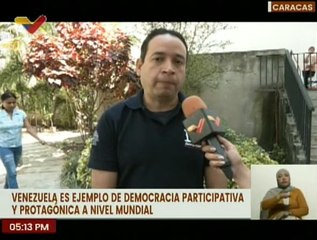 Caracas | Venezolanos ratifican que el CNE es ejemplo de democracia y transparencia a nivel mundial