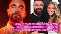 Kylie Kelce Helped Get Jason ‘Out of the House’ for Phillies Playoffs After Eagles Loss