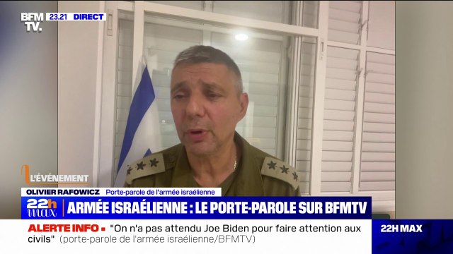 Olivier Rafowicz (porte-parole de l’armée israélienne): Israël se prépare à une opération pour éliminer le Hamas