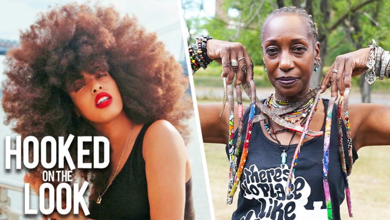 Our Record-Breaking Hair & Nails Are Works Of Art | HOOKED ON THE LOOK