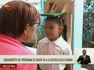 La Guaira | Programa Salud va a la Escuela se despliega para garantizar el bienestar de los niños