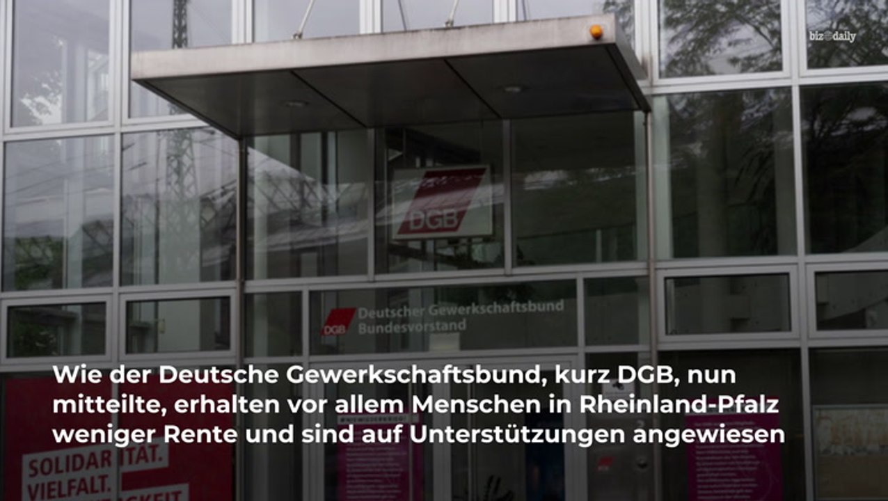 Im vergleich: diese menschen bekommen zu wenig rente