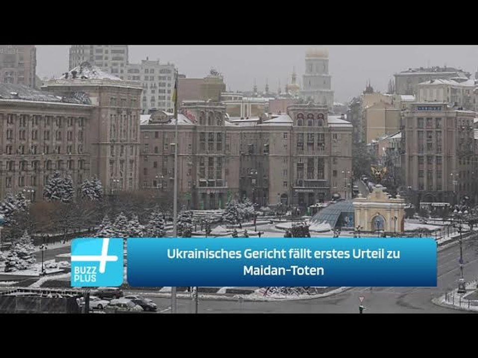 Ukrainisches Gericht fällt erstes Urteil zu Maidan-Toten