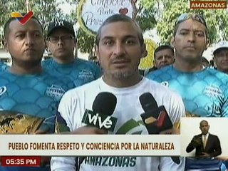 Pueblo del edo. Amazonas conmemora con gran caminata el Día Mundial de la Protección a la Naturaleza