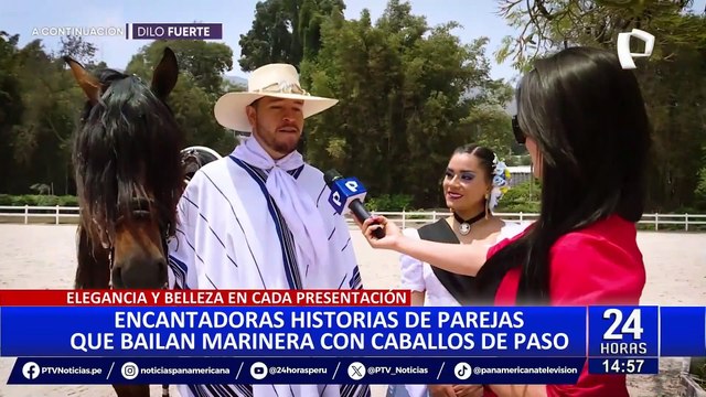 La increíble historia de las parejas que bailan marinera norteña con caballo de paso