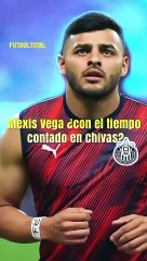 ¿Alexis Vega con el tiempo contado en Chivas?