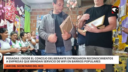 Reconocieron a empresas de internet en Posadas