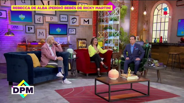 ¡Rebecca de Alba confiesa que PERDIÓ bebés de Ricky Martin!