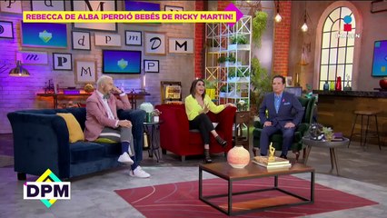 ¡Rebecca de Alba confiesa que PERDIÓ bebés de Ricky Martin!