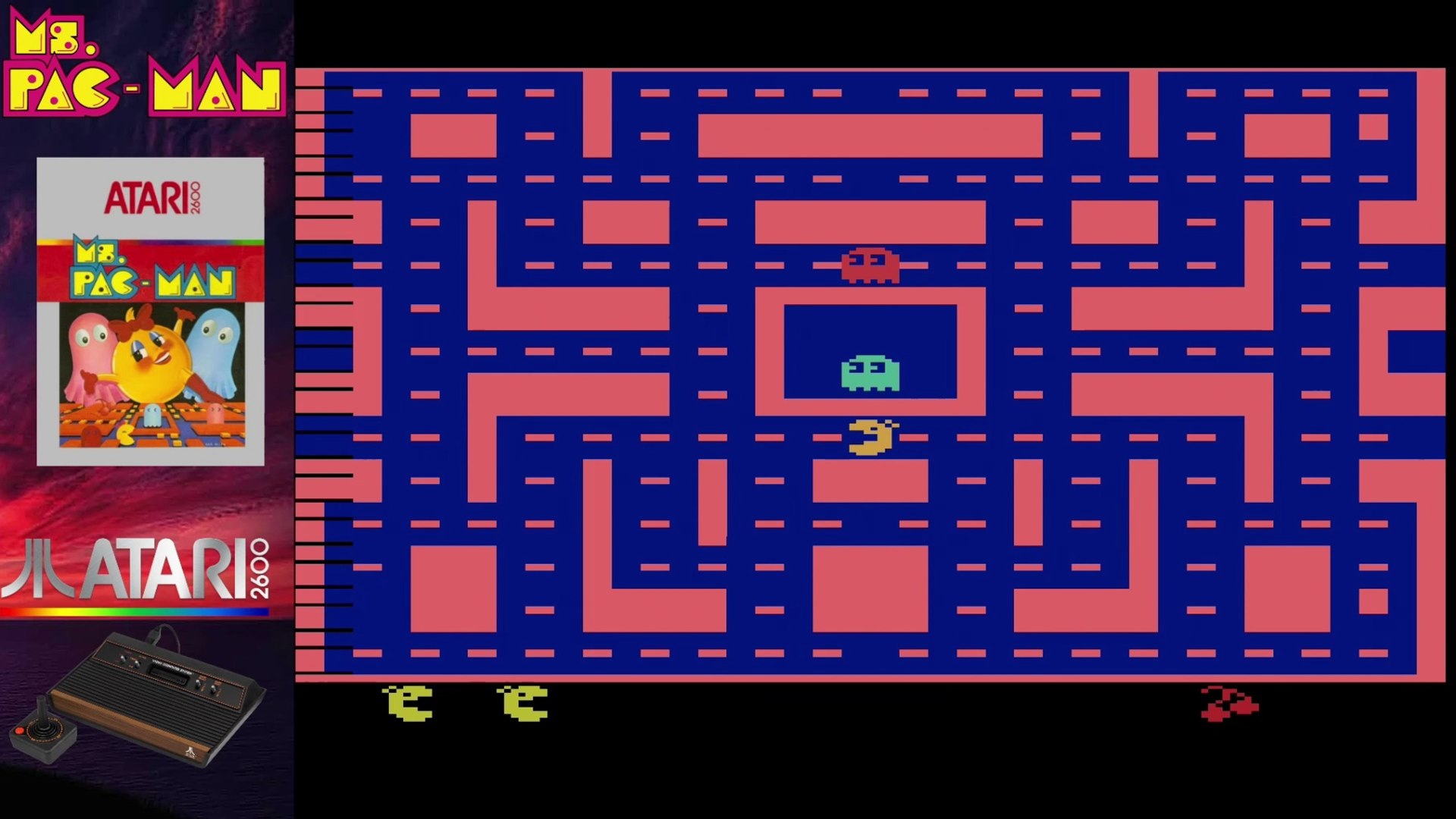 Ms. Pac-Man (Atari 2600) - video Dailymotion