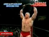 Brock Lesnar vs. Yuji Nagata NJPW Battle Final 2005