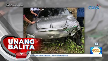 Kotse, nahulog sa tulay; Driver, sugatan | UB