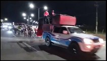 Ciclistas realizam manifestação depois de acidente da PM Cibele