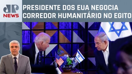 Biden visita Israel e se reúne com Benjamin Netanyahu