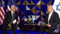 Le président américain Biden a discuté de l'attaque de Gaza lors de sa rencontre avec le Premier ministre israélien Netanyahu