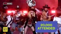 Madonna's Daughter Estere VOGUES on Stage at Celebration Tour