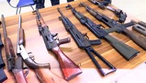 FIREARMS, AMMO SEIZED