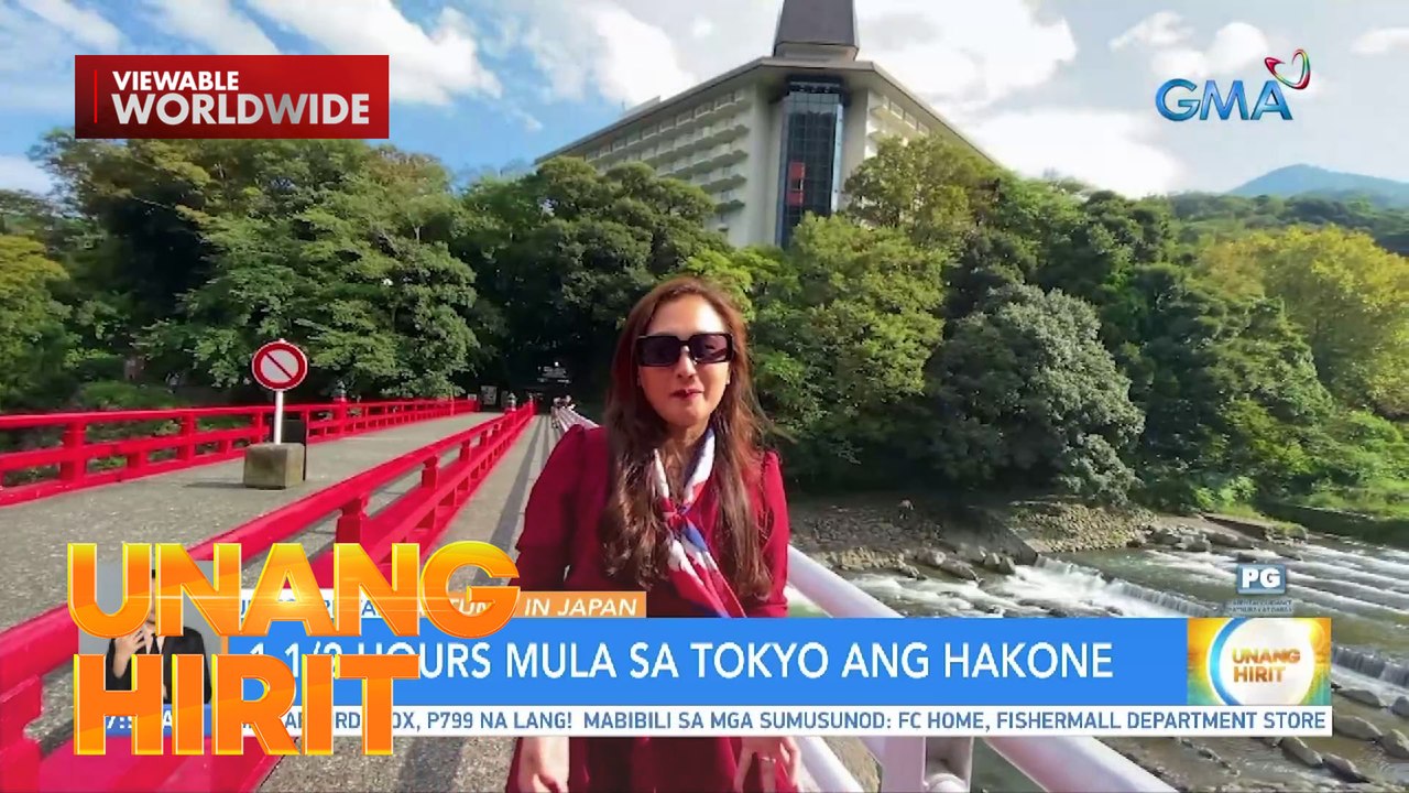 UH Touristar - Autumn in Hakone, Japan | Unang Hirit