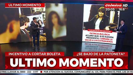 Patricia Bullrich aclaró que, si es elegida presidenta, cobrará la salud a los extranjeros