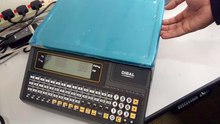 Steps to Install or Change Label for Dibal 500 Wind Series Price Scales Label
