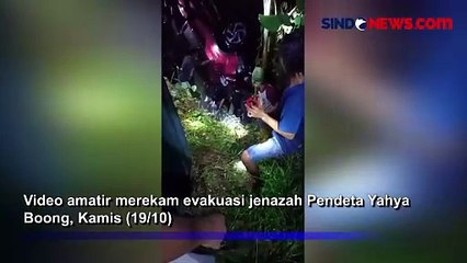 Download Video: Pendeta Terkemuka Toraja Meninggal, Minibus Terjun ke Jurang Sedalam 30 Meter