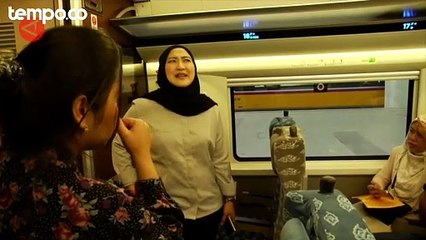 Download Video: Resmi Berbayar, Kereta Cepat Whoosh Terisi 40 Persen