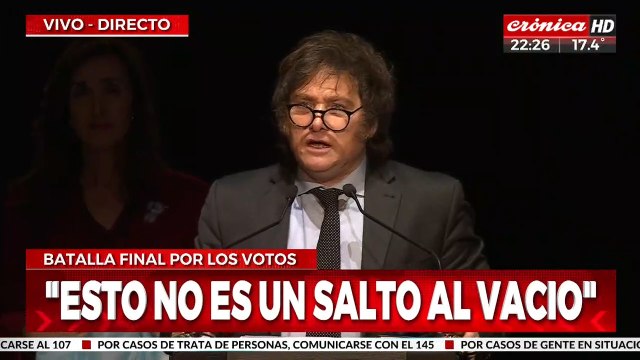 Milei: Los países que son más libres son ocho veces más ricos que los reprimidos