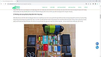 Bí quyết Hiểu Rõ Vật Dụng Bị Cấm Mang Lên Máy Bay