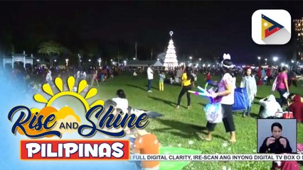 Silipin ang mga kaganapan sa Christmas tree lighting sa Pasay at Taguig