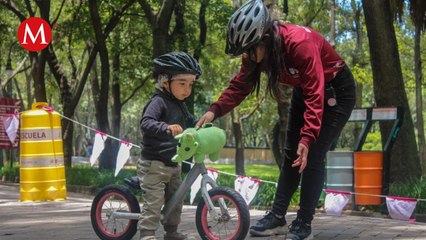 Programa Biciescuela cumple 14 años en la Ciudad de México