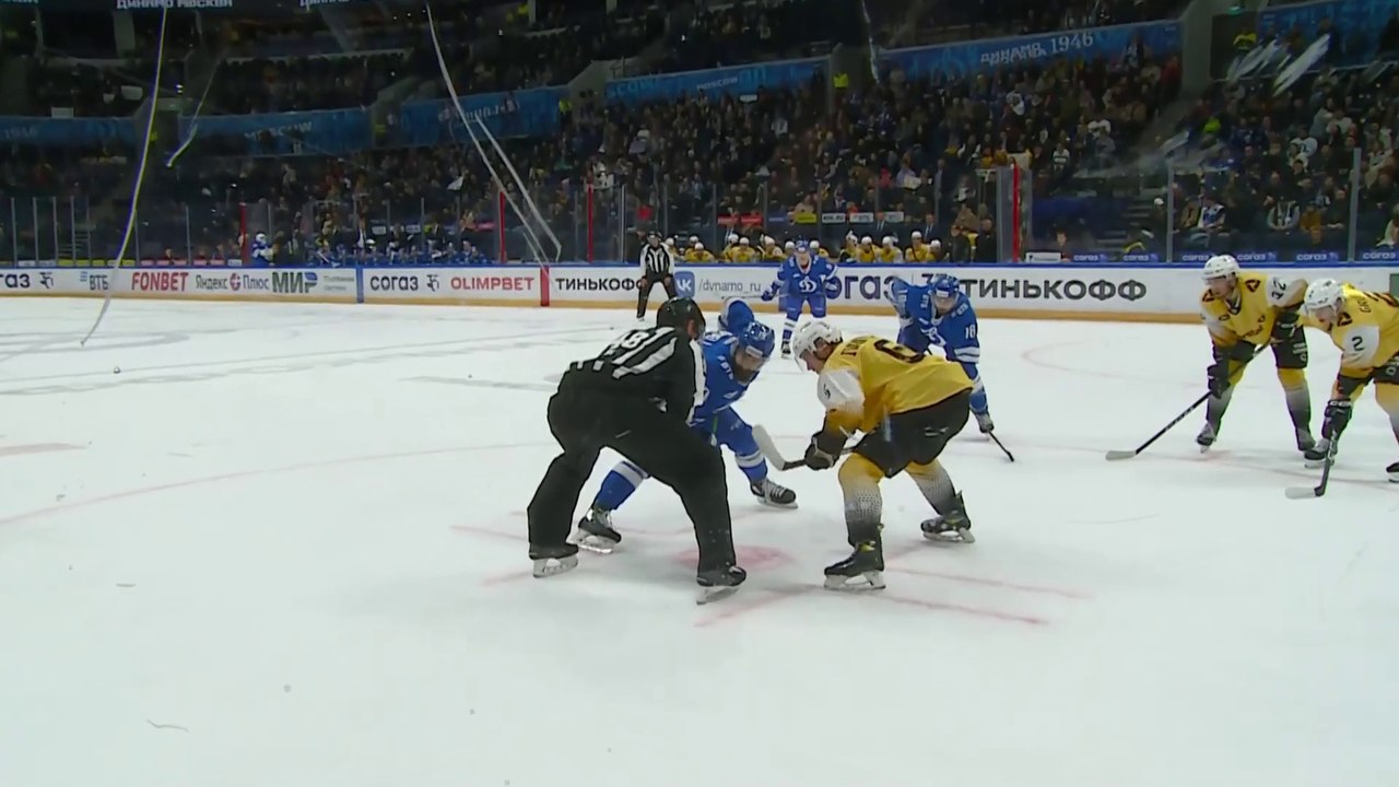 KHL - Dynamo Moscow - Severstal Cherepovets - 18.10.2023 - Period 3 +