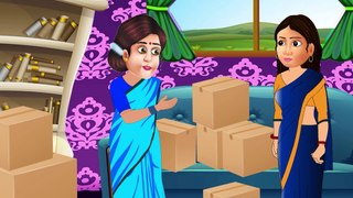 अमीर पड़ोसन - Moral stories in hindi - Funny Video हिदी कहानिया Hindi Kahaniya - New hindi Story