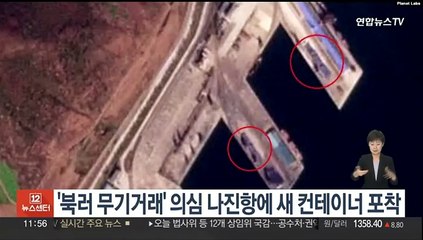 '북러 무기거래' 의심 나진항에 새 컨테이너 포착