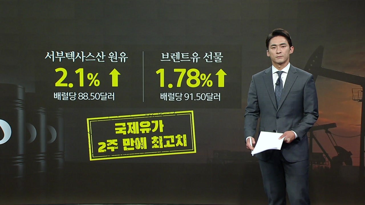 병원 폭발 후 국제유가 2% 급등...이란 "이스라엘에 석유 수출 금지 요구" [앵커...