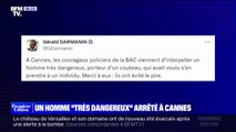Cannes: un homme interpellé après avoir menacé une personne avec un couteau