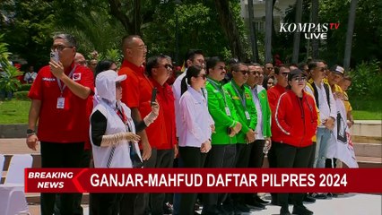 Pidato di Tugu Proklamasi, Ganjar: Relawan I Love You Full!