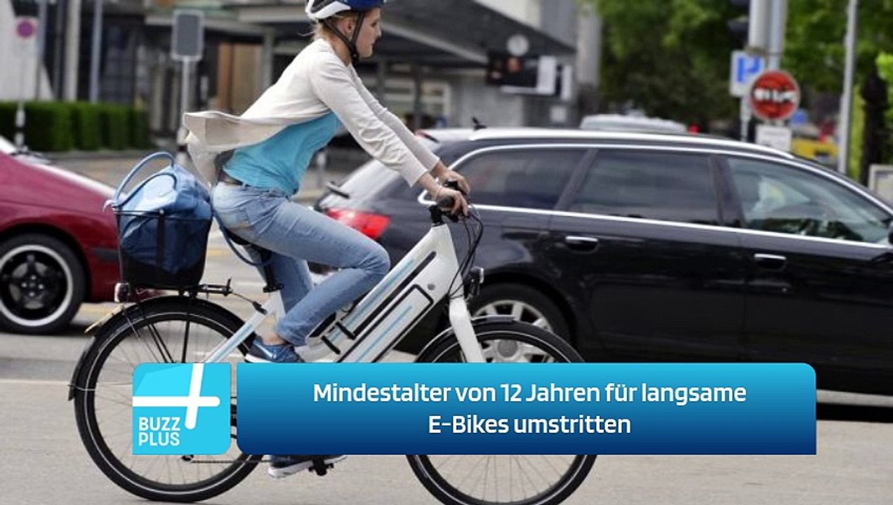 Mindestalter von 12 Jahren für langsame E-Bikes umstritten