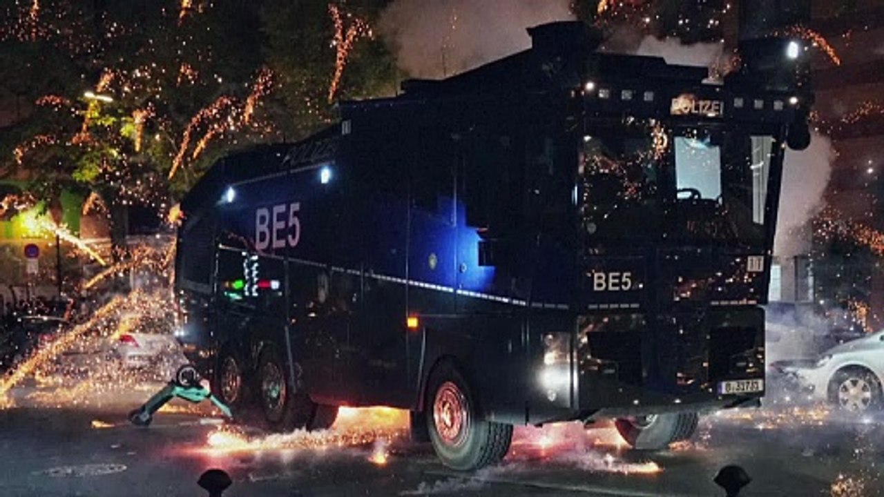 Krawalle bei pro-palästinensischen Protesten in Berlin