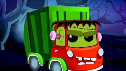 Hello Its Halloween | Scary Nursery Rhymes for Children | Car Cartoon videos by Kids Tv Channel