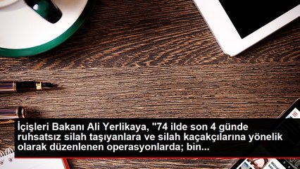 Silah kaçakçılarına yönelik olarak düzenlenen operasyonlarda 2 binden fazla kişi gözaltına alındı