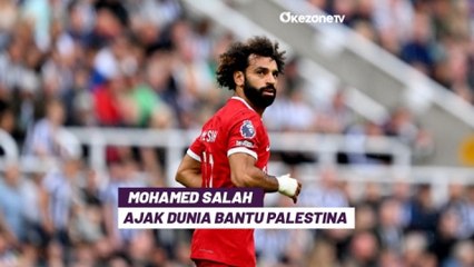 Mohamed Salah Ajak Dunia Bersatu Membantu Palestina