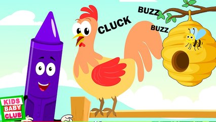 Fun Animal Sounds Song for Kids 🐾 | Educational Nursery Rhyme for Toddlers - thumbnail