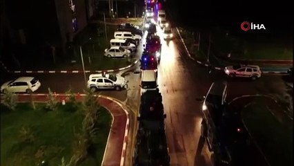 Van’da 27 adrese hava destekli eş zamanlı operasyon