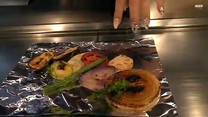 Teppanyaki in Japan, Rare Miyazaki Wagyu A5, YUMMYY!!