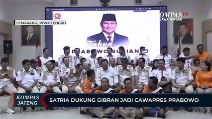 Satria Dukung Gibran Jadi Cawapres Prabowo