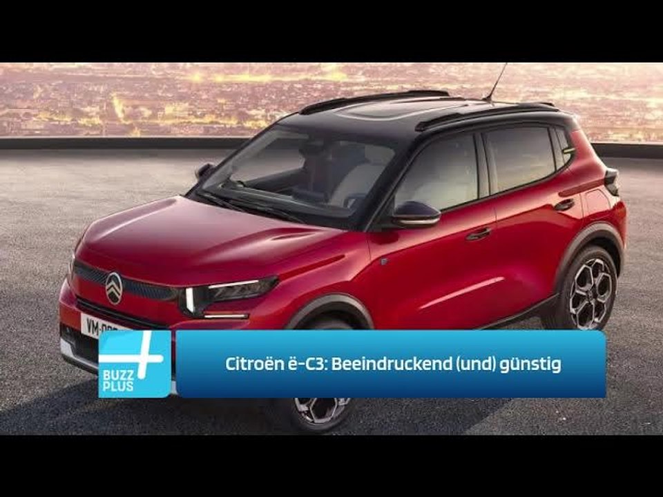 Citroën ë-C3: Beeindruckend (und) günstig