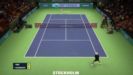 Stockholm - Rune sorti par Kecmanovic en 8e de finale